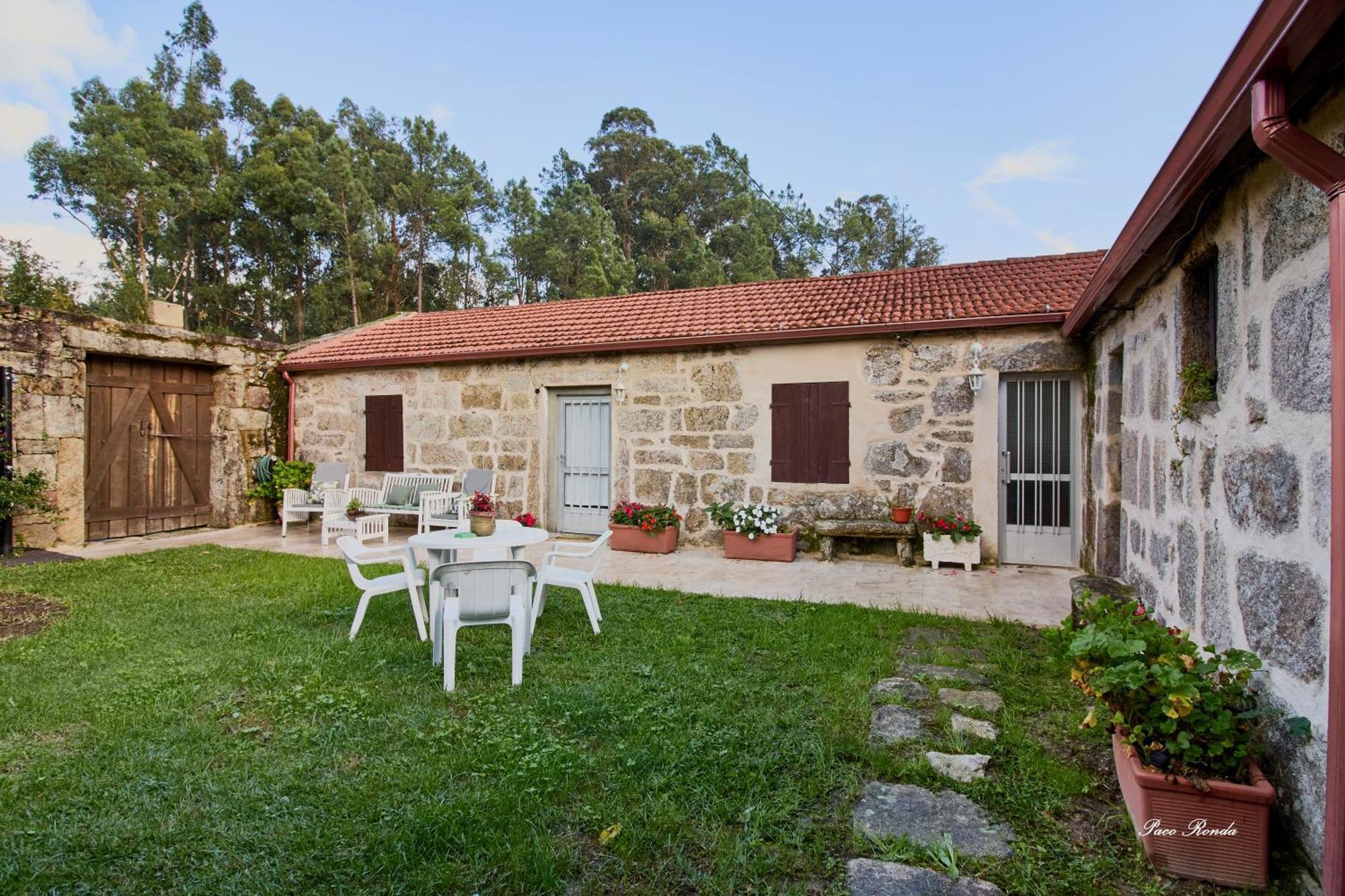 Casa De Mila En Creciente Pontevedra Villa Bagian luar foto